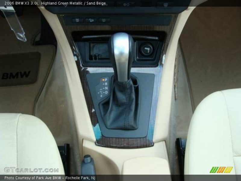 Highland Green Metallic / Sand Beige 2006 BMW X3 3.0i