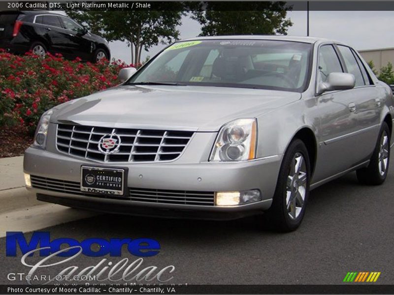 Light Platinum Metallic / Shale 2006 Cadillac DTS
