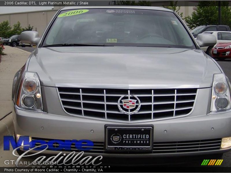 Light Platinum Metallic / Shale 2006 Cadillac DTS