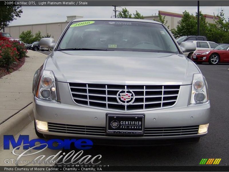 Light Platinum Metallic / Shale 2006 Cadillac DTS