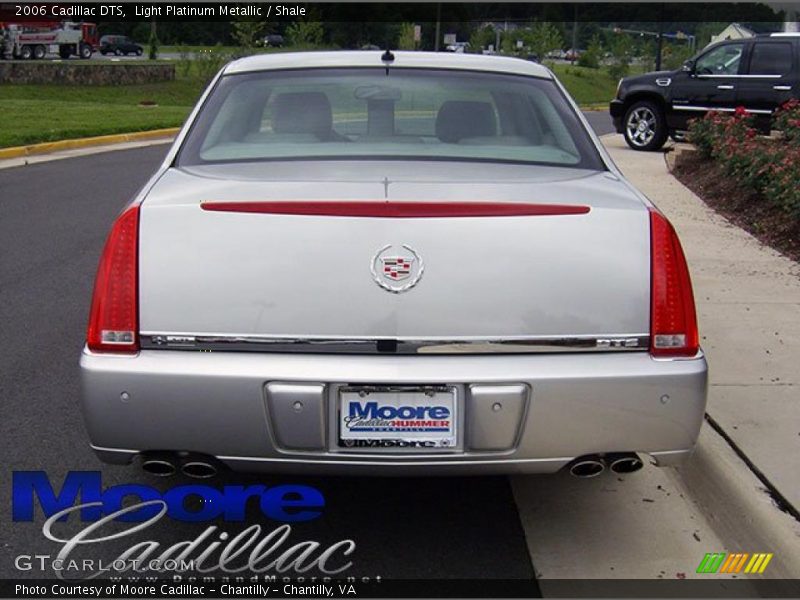 Light Platinum Metallic / Shale 2006 Cadillac DTS