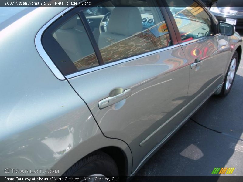 Metallic Jade / Blond 2007 Nissan Altima 2.5 SL