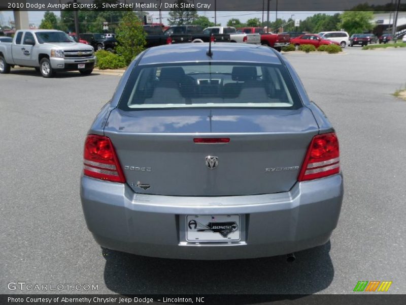 Silver Steel Metallic / Dark Slate Gray 2010 Dodge Avenger Express
