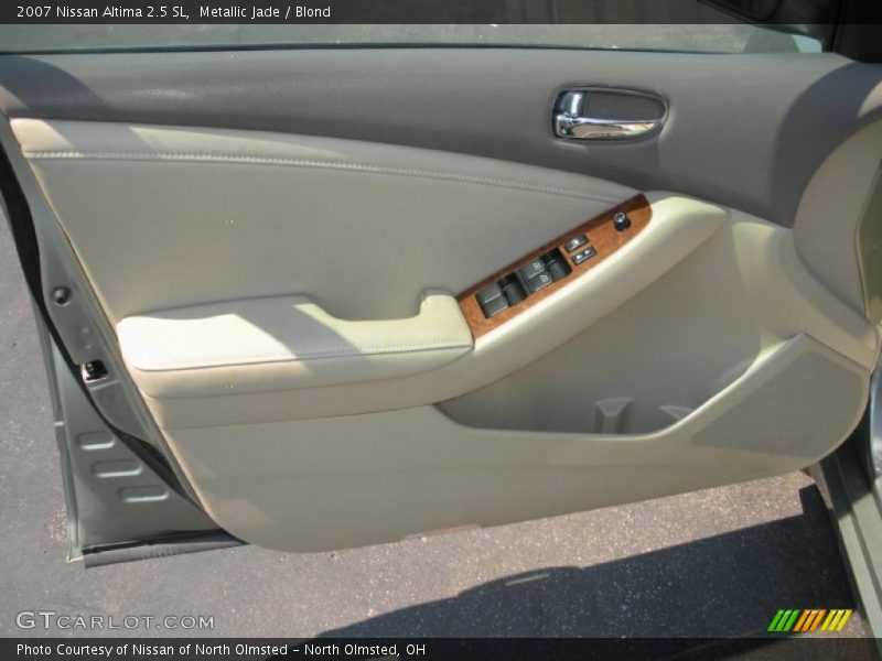 Metallic Jade / Blond 2007 Nissan Altima 2.5 SL