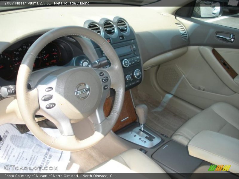 Metallic Jade / Blond 2007 Nissan Altima 2.5 SL