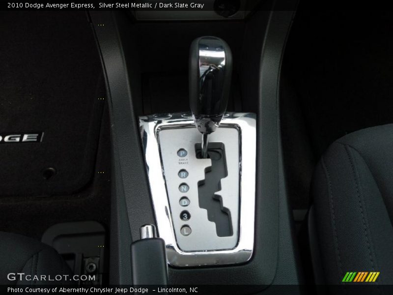 Silver Steel Metallic / Dark Slate Gray 2010 Dodge Avenger Express
