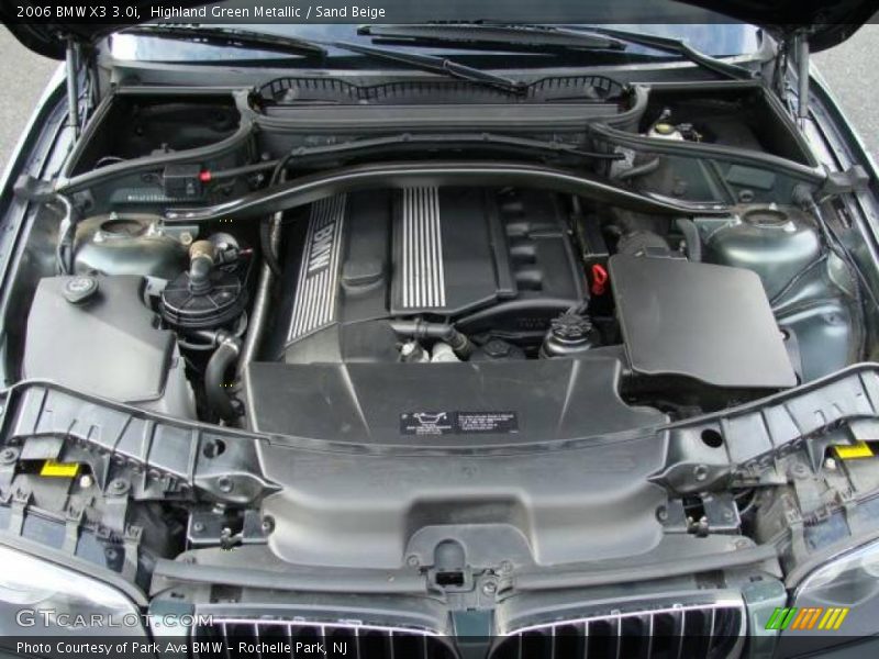 Highland Green Metallic / Sand Beige 2006 BMW X3 3.0i