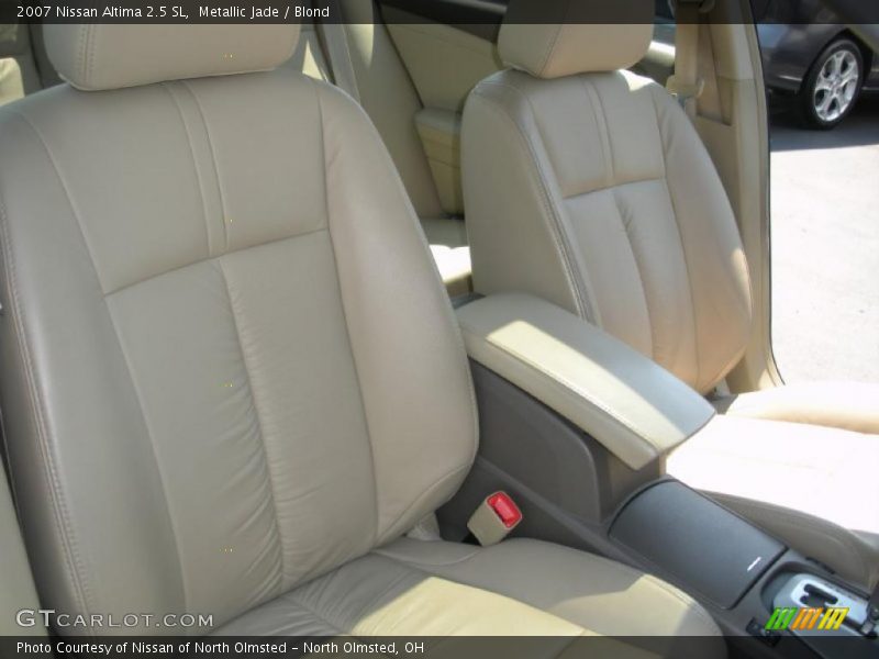 Metallic Jade / Blond 2007 Nissan Altima 2.5 SL
