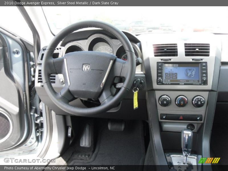 Silver Steel Metallic / Dark Slate Gray 2010 Dodge Avenger Express