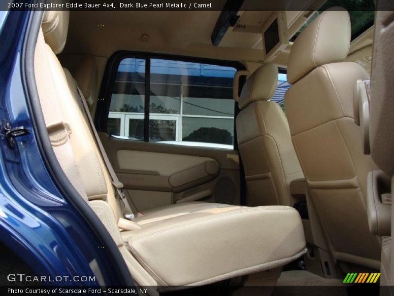 Dark Blue Pearl Metallic / Camel 2007 Ford Explorer Eddie Bauer 4x4