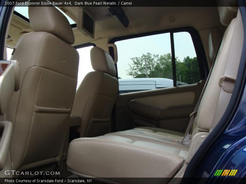 Dark Blue Pearl Metallic / Camel 2007 Ford Explorer Eddie Bauer 4x4