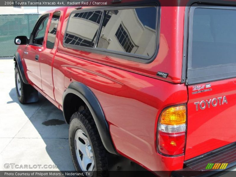 Radiant Red / Charcoal 2004 Toyota Tacoma Xtracab 4x4