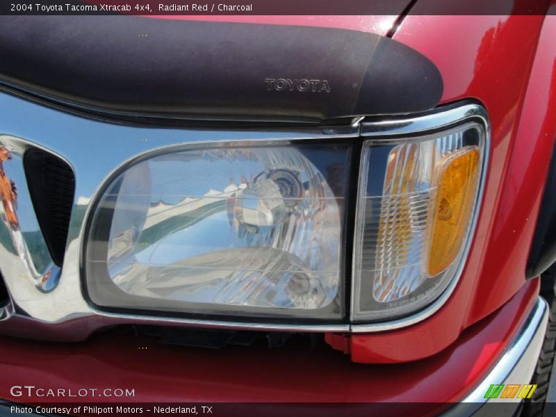 Radiant Red / Charcoal 2004 Toyota Tacoma Xtracab 4x4