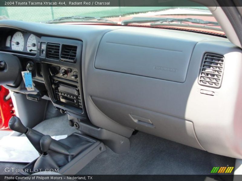 Radiant Red / Charcoal 2004 Toyota Tacoma Xtracab 4x4