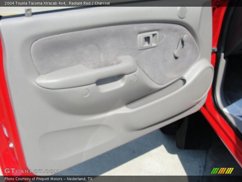 Radiant Red / Charcoal 2004 Toyota Tacoma Xtracab 4x4