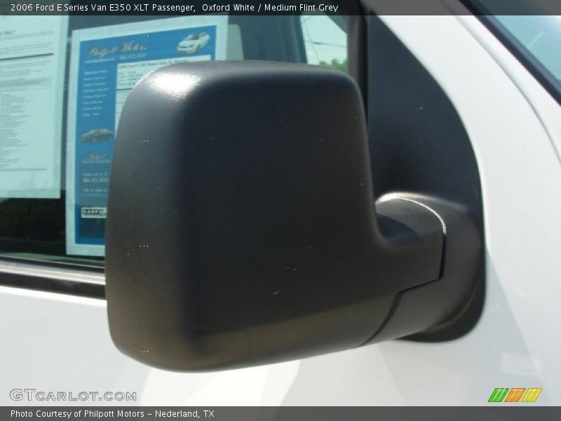 Oxford White / Medium Flint Grey 2006 Ford E Series Van E350 XLT Passenger