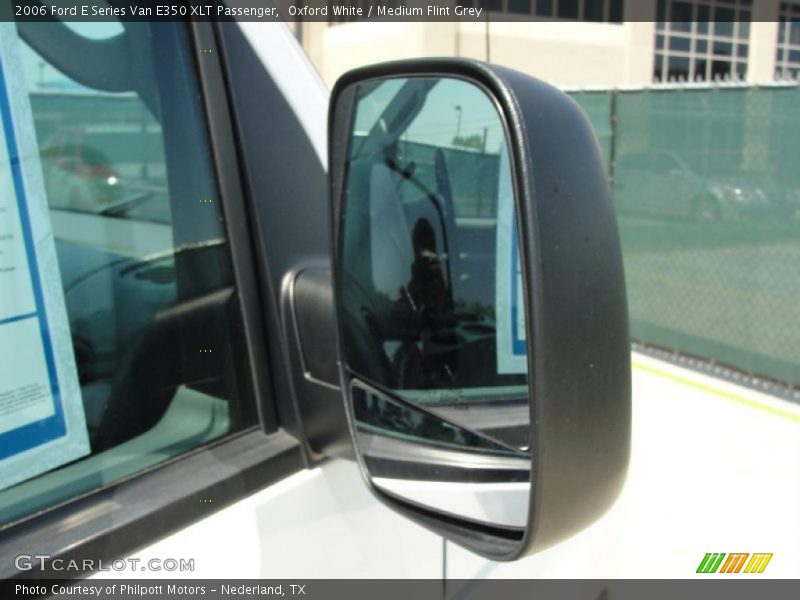 Oxford White / Medium Flint Grey 2006 Ford E Series Van E350 XLT Passenger