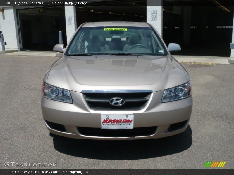Golden Beige / Beige 2008 Hyundai Sonata GLS