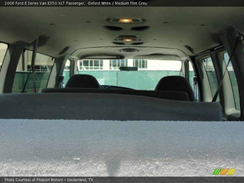 Oxford White / Medium Flint Grey 2006 Ford E Series Van E350 XLT Passenger