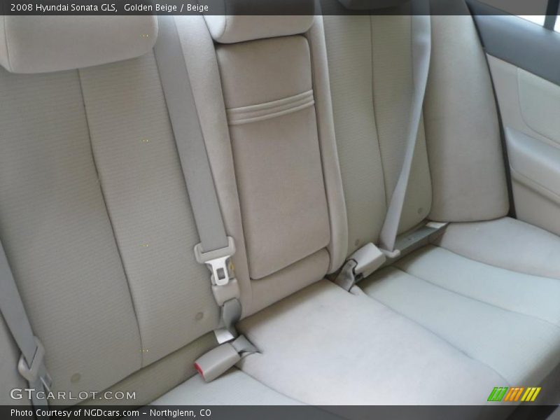 Golden Beige / Beige 2008 Hyundai Sonata GLS