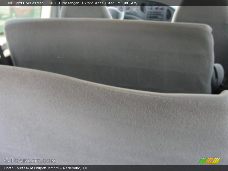Oxford White / Medium Flint Grey 2006 Ford E Series Van E350 XLT Passenger