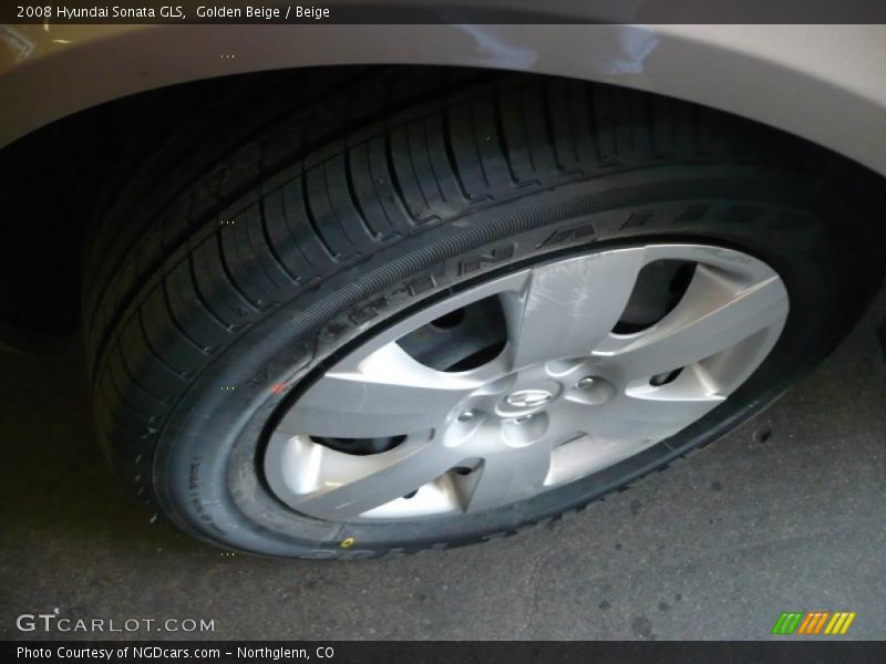 Golden Beige / Beige 2008 Hyundai Sonata GLS