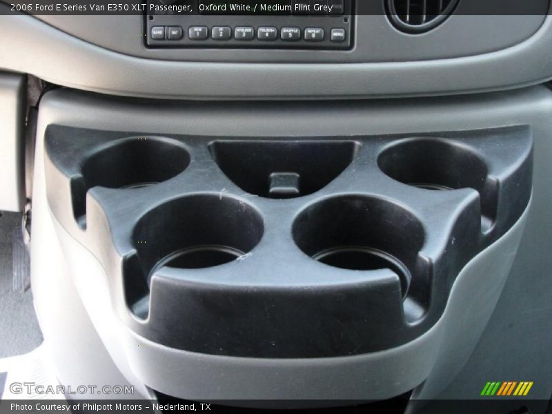 Oxford White / Medium Flint Grey 2006 Ford E Series Van E350 XLT Passenger
