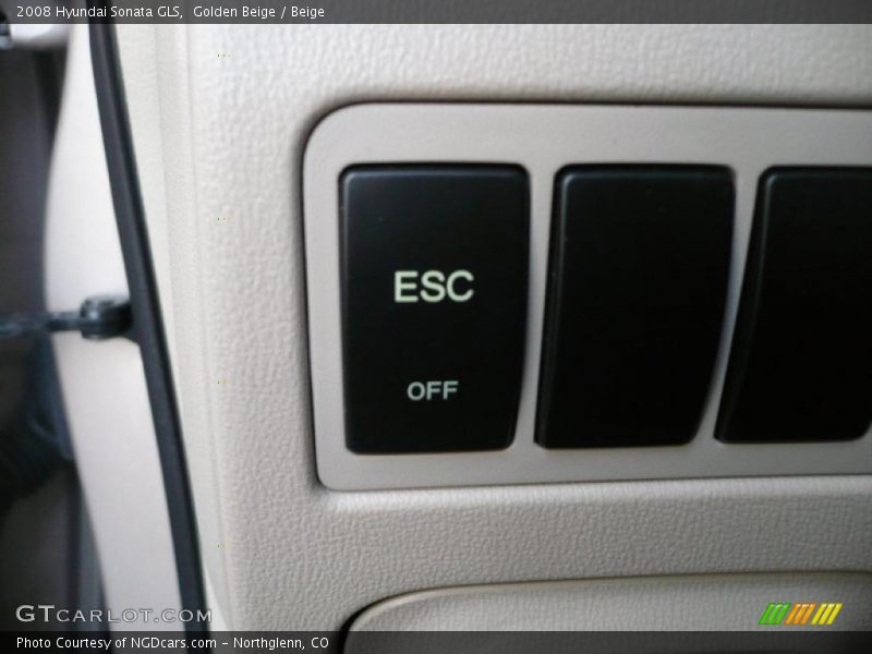 Golden Beige / Beige 2008 Hyundai Sonata GLS