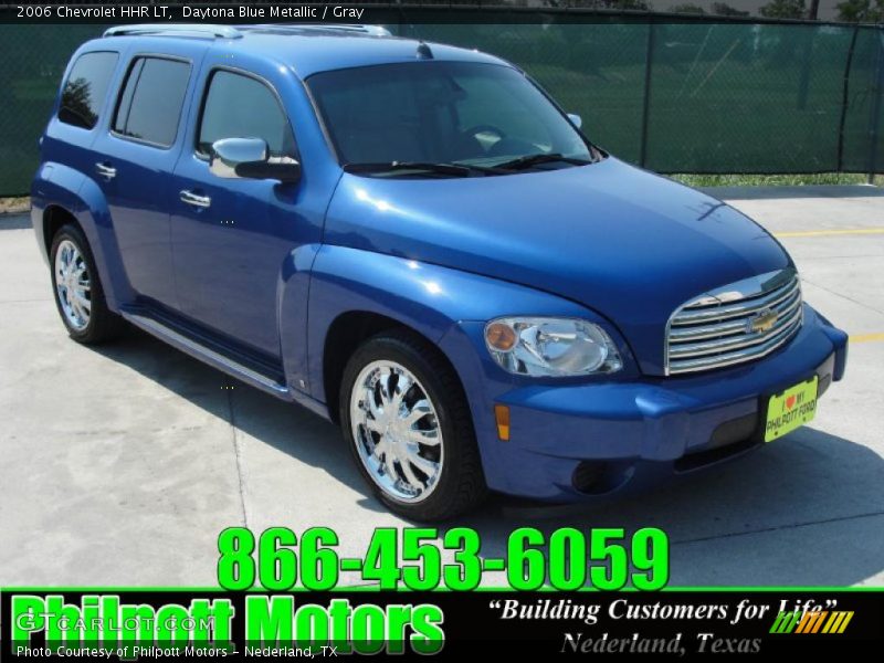 Daytona Blue Metallic / Gray 2006 Chevrolet HHR LT