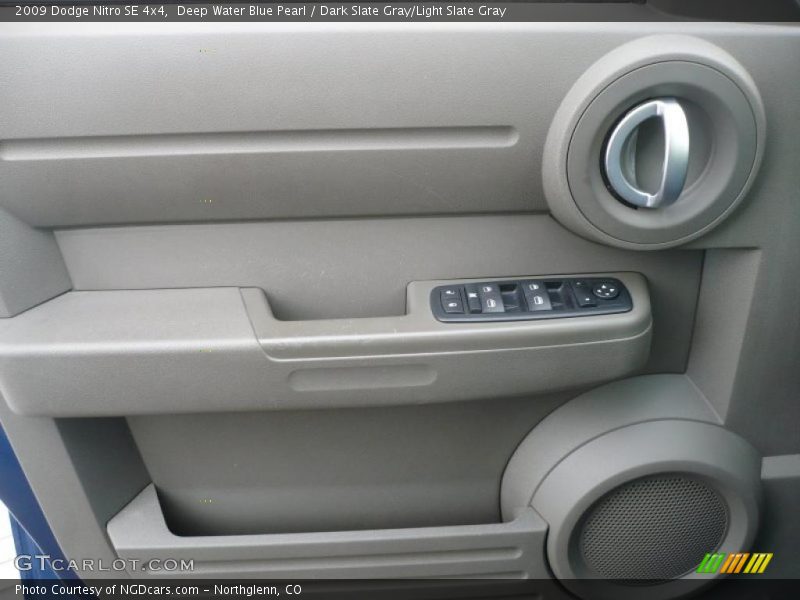 Deep Water Blue Pearl / Dark Slate Gray/Light Slate Gray 2009 Dodge Nitro SE 4x4