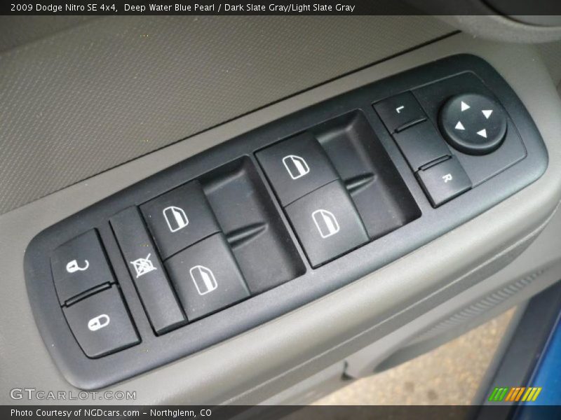 Deep Water Blue Pearl / Dark Slate Gray/Light Slate Gray 2009 Dodge Nitro SE 4x4