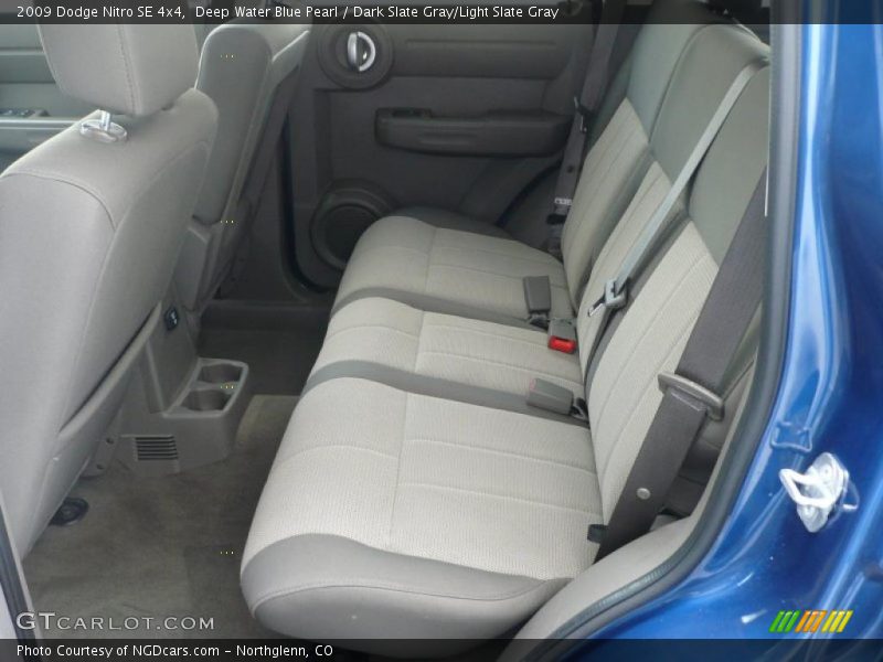 Deep Water Blue Pearl / Dark Slate Gray/Light Slate Gray 2009 Dodge Nitro SE 4x4