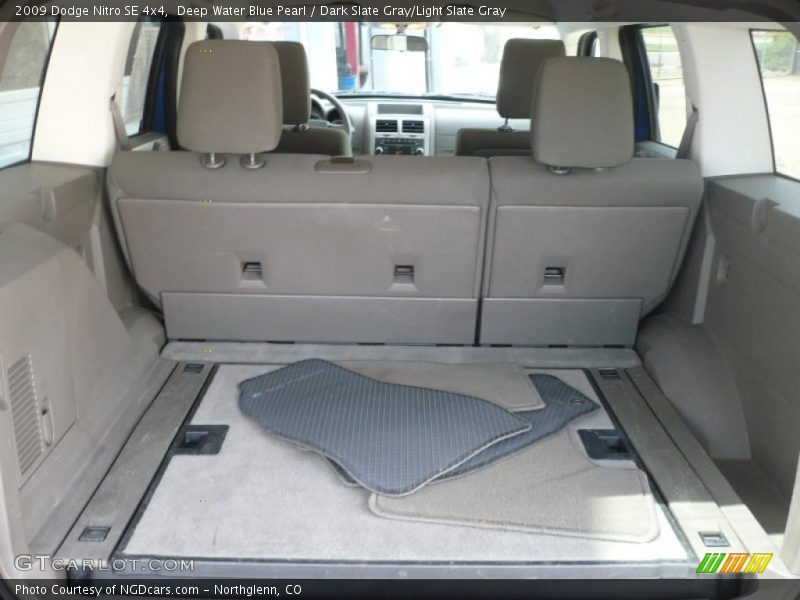 Deep Water Blue Pearl / Dark Slate Gray/Light Slate Gray 2009 Dodge Nitro SE 4x4