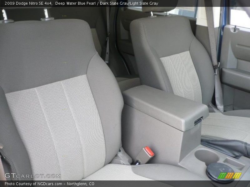 Deep Water Blue Pearl / Dark Slate Gray/Light Slate Gray 2009 Dodge Nitro SE 4x4