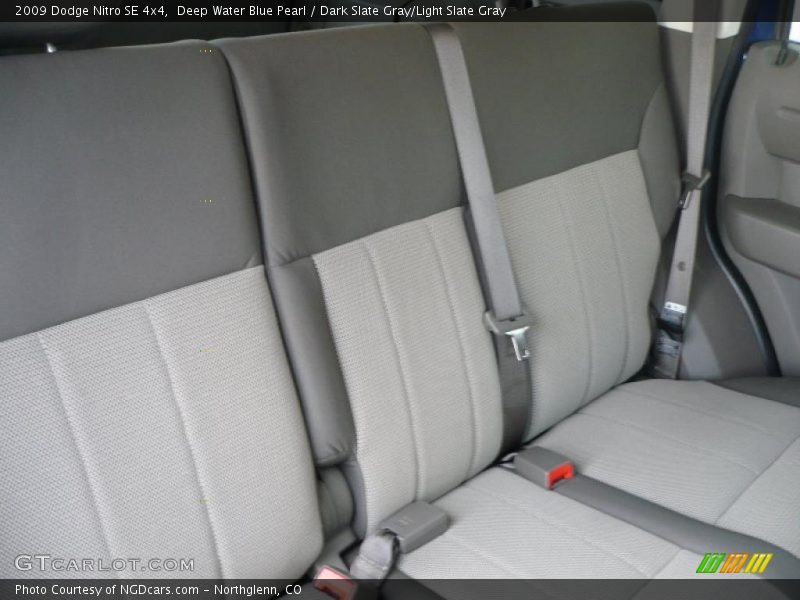 Deep Water Blue Pearl / Dark Slate Gray/Light Slate Gray 2009 Dodge Nitro SE 4x4