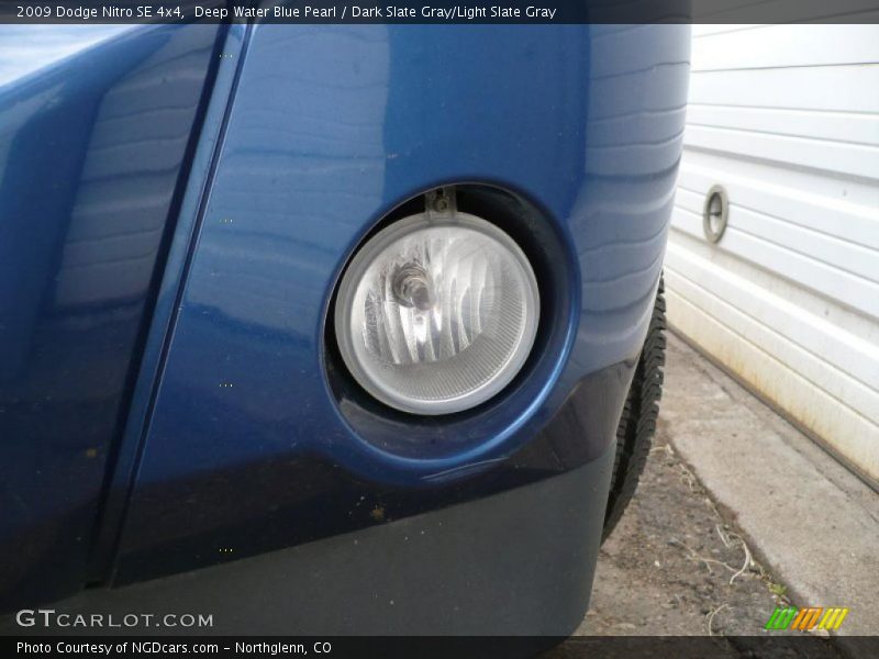 Deep Water Blue Pearl / Dark Slate Gray/Light Slate Gray 2009 Dodge Nitro SE 4x4