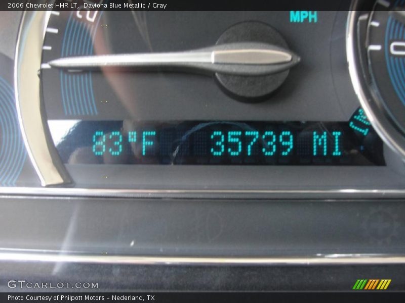 Daytona Blue Metallic / Gray 2006 Chevrolet HHR LT