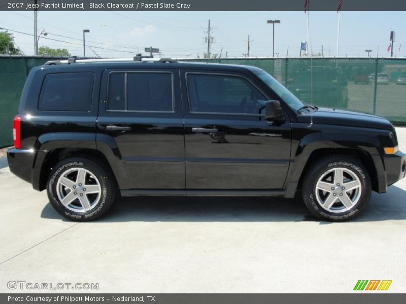 Black Clearcoat / Pastel Slate Gray 2007 Jeep Patriot Limited