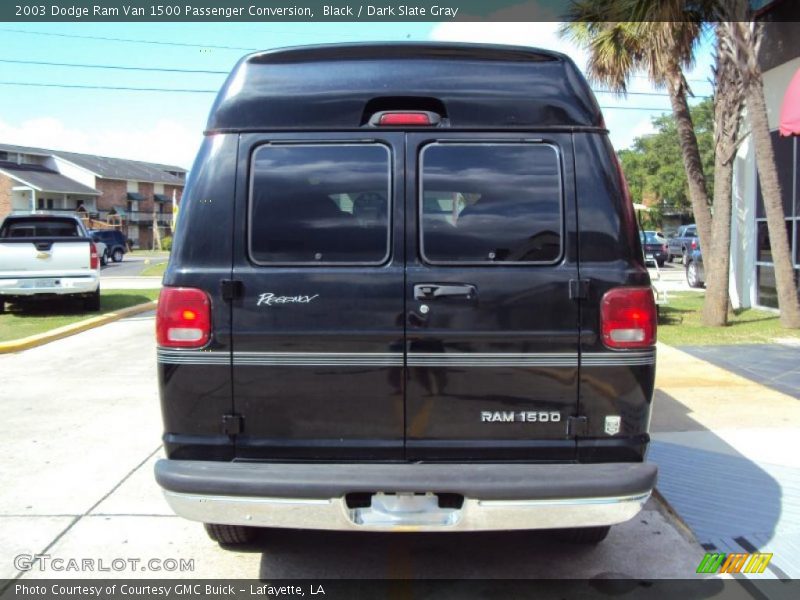 Black / Dark Slate Gray 2003 Dodge Ram Van 1500 Passenger Conversion