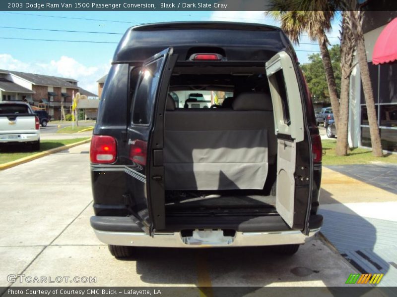 Black / Dark Slate Gray 2003 Dodge Ram Van 1500 Passenger Conversion