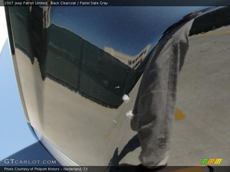 Black Clearcoat / Pastel Slate Gray 2007 Jeep Patriot Limited