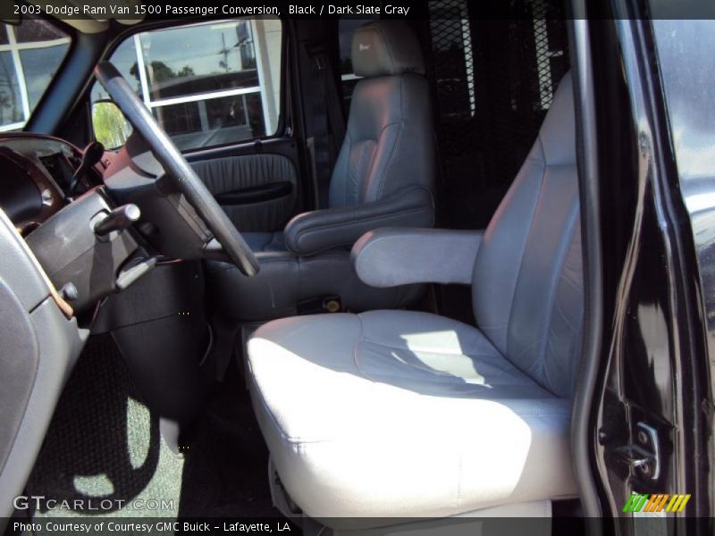Black / Dark Slate Gray 2003 Dodge Ram Van 1500 Passenger Conversion
