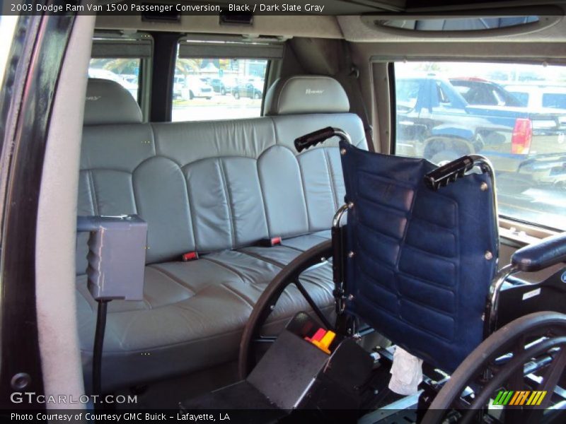 Black / Dark Slate Gray 2003 Dodge Ram Van 1500 Passenger Conversion