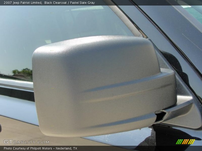 Black Clearcoat / Pastel Slate Gray 2007 Jeep Patriot Limited