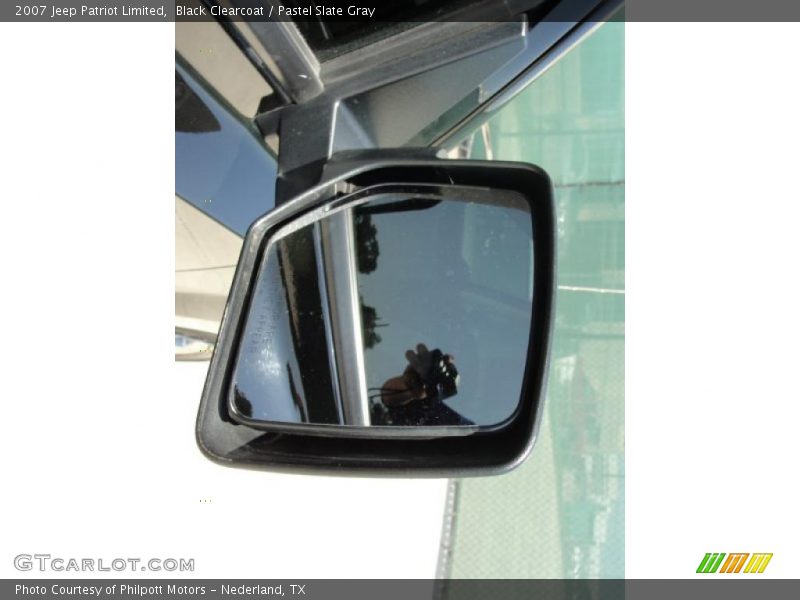 Black Clearcoat / Pastel Slate Gray 2007 Jeep Patriot Limited