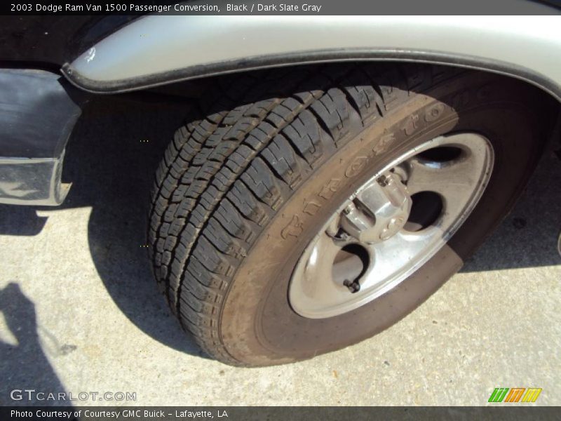 Black / Dark Slate Gray 2003 Dodge Ram Van 1500 Passenger Conversion