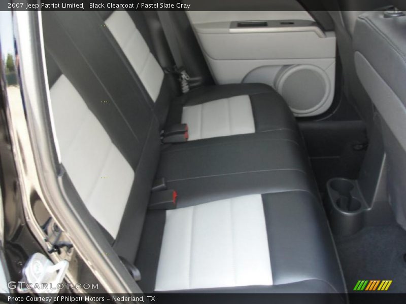 Black Clearcoat / Pastel Slate Gray 2007 Jeep Patriot Limited