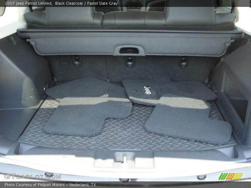 Black Clearcoat / Pastel Slate Gray 2007 Jeep Patriot Limited