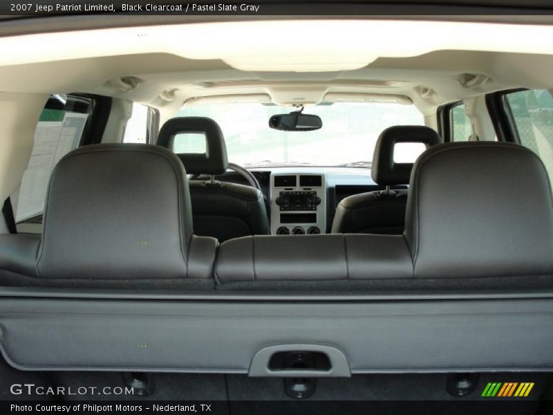Black Clearcoat / Pastel Slate Gray 2007 Jeep Patriot Limited