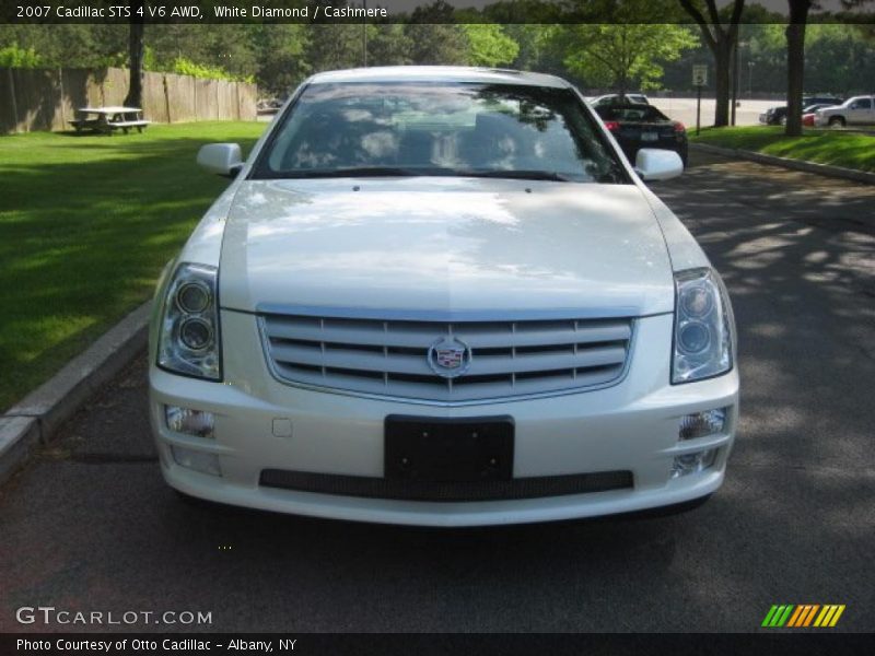 White Diamond / Cashmere 2007 Cadillac STS 4 V6 AWD